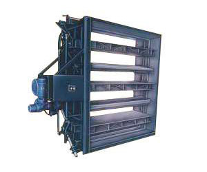 雙百葉窗式擋板門